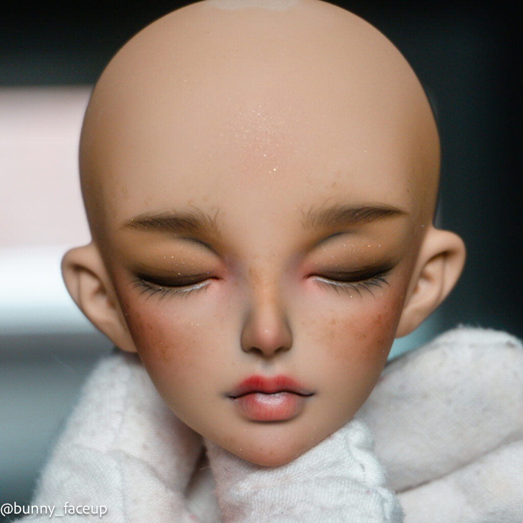 BJD FACE-UP minifee maya tan skin