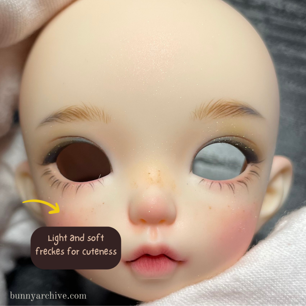 fairyland littlefee Leah bjd face-up by bunny faceup