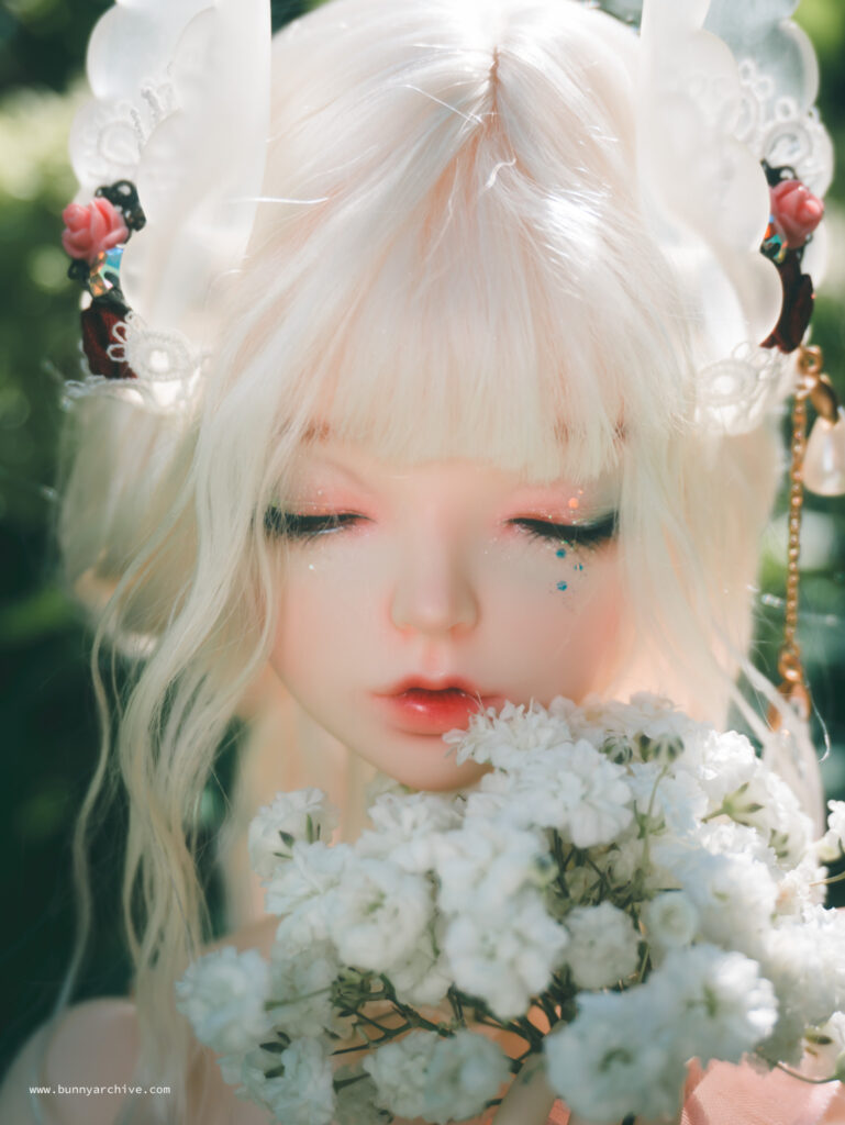 Fairyland feeple60 miwa with bunny's faceup bjd doll