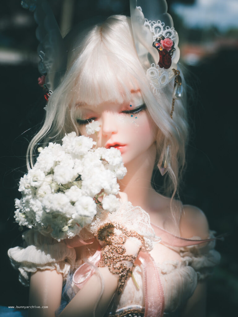 Fairyland feeple60 miwa with bunny's faceup bjd doll