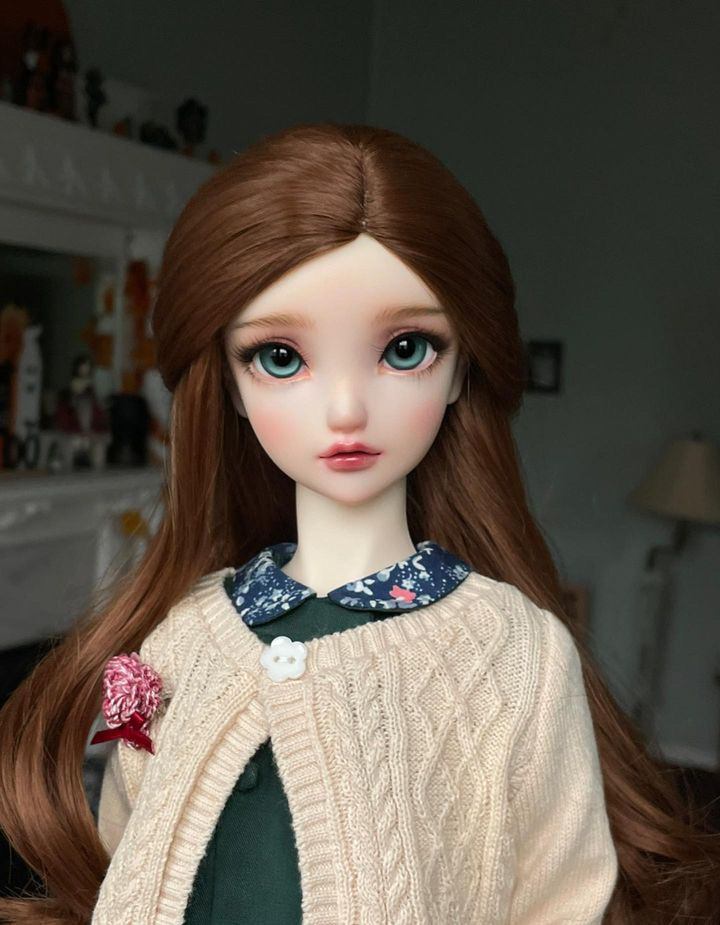 volks rapunzel BJD doll with bunny bjd face-up