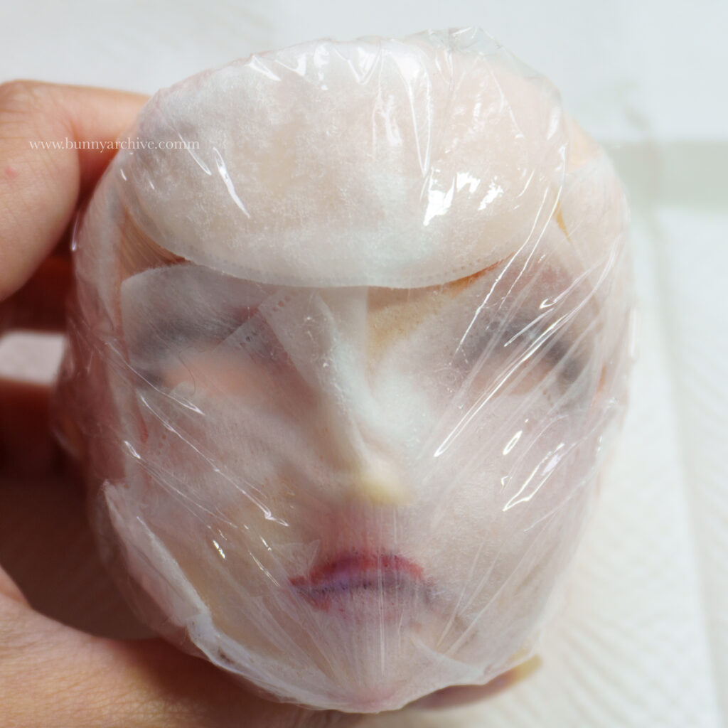 cleaning old bjd face-up by bunny face-up