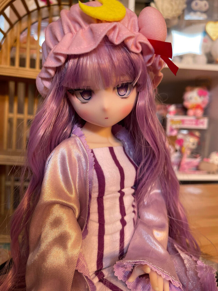 Volks DD-H29 as Patchouli Touhou from lost world BJD Face-up from bunny