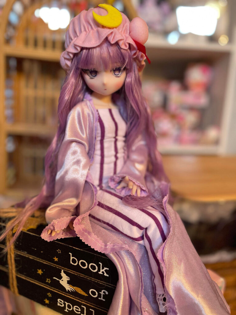 Volks DD-H29 as Patchouli Touhou from lost world BJD Face-up from bunny