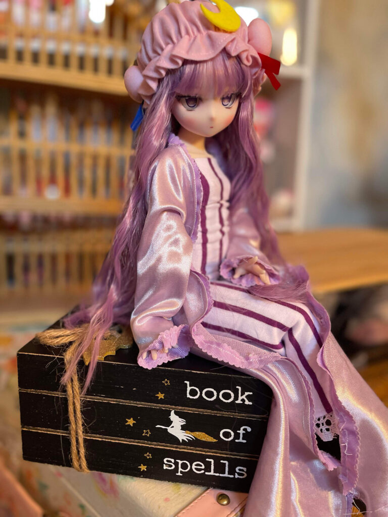 Volks DD-H29 as Patchouli Touhou from lost world BJD Face-up from bunny