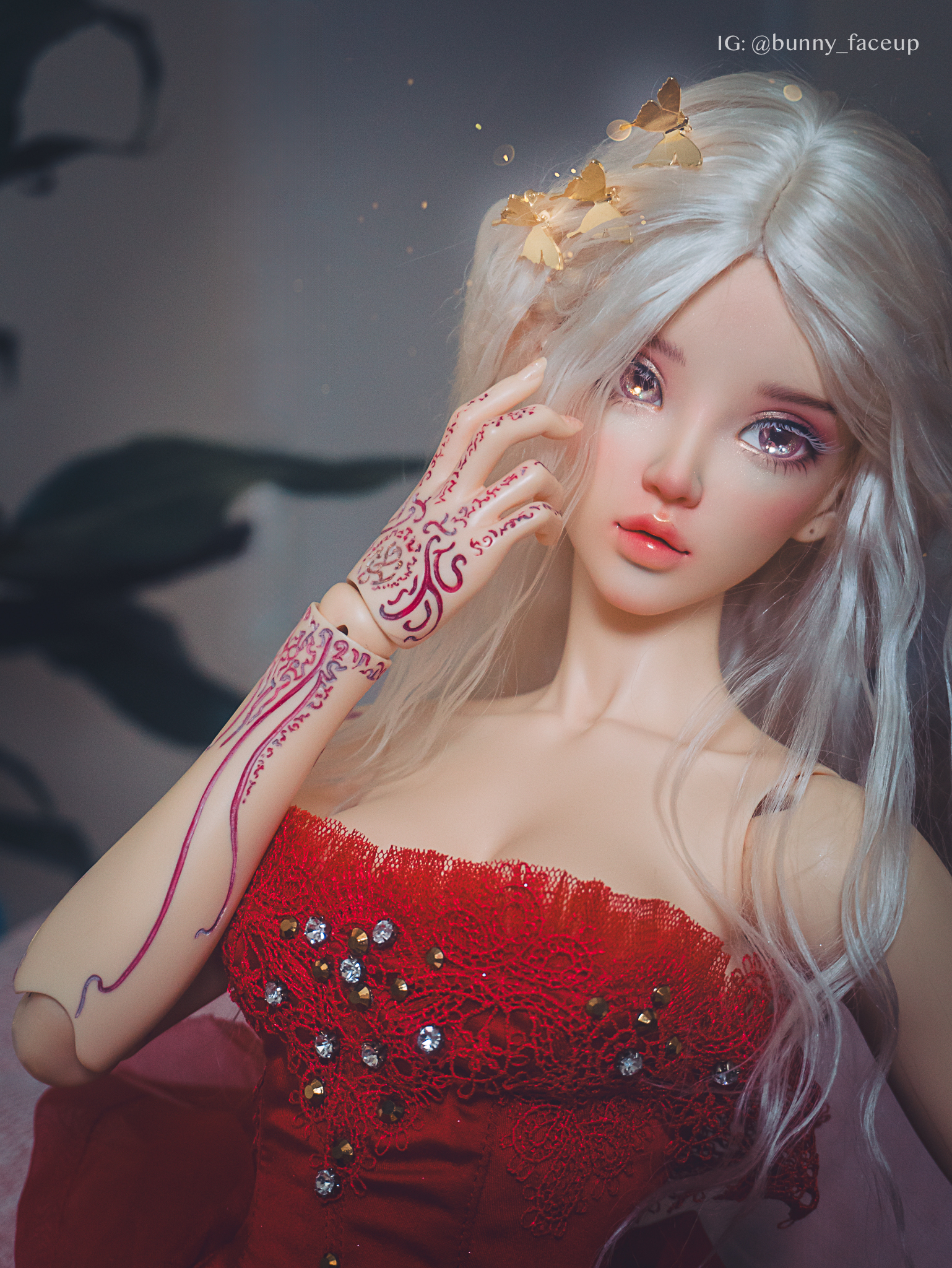 Fairyland Feeple65 Chloe Valar Skywalker BJD Doll Face-up by Bunny's Faceup