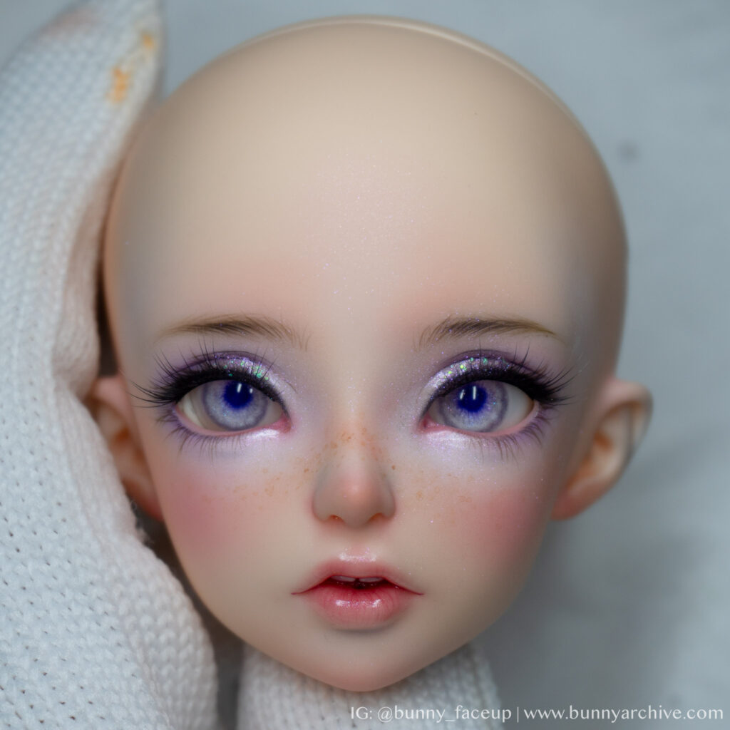 bjd faceup commission by bunny's faceup minifee lucywen fairyland doll