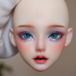 tianba0803 lynn bunnyfaceup balljointeddoll bjddoll bjd faceupbjd dollmakeup