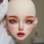 tinabe0803 lynn bunnyfaceup balljointeddoll bjddoll bjd faceupbjd dollmakeup